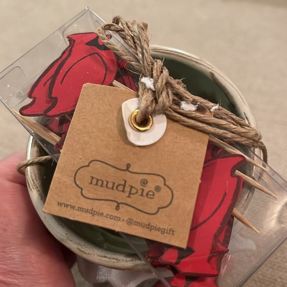 Mud Pie Fa La La Tidbit Bowl Set/NWT - Picture 5 of 8